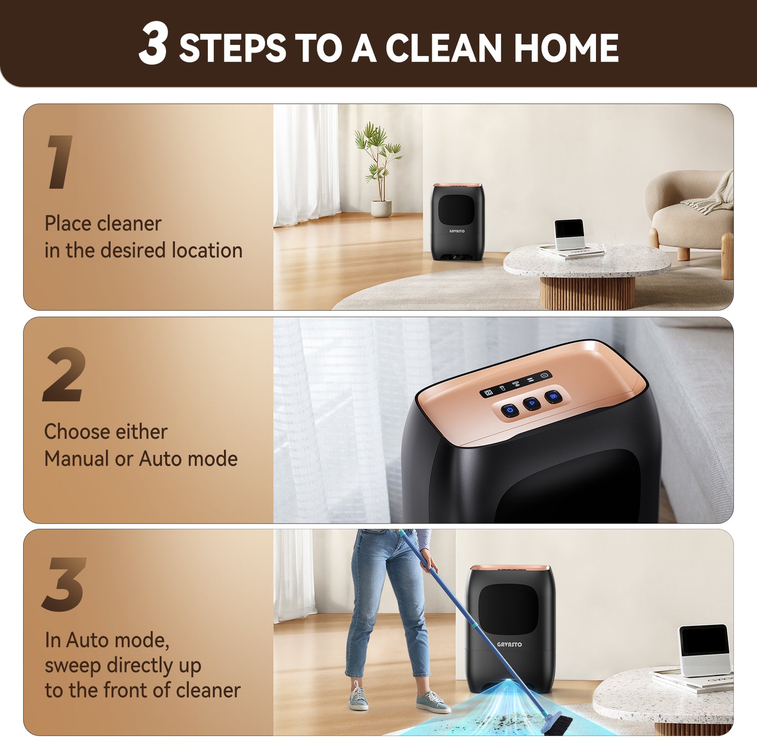 Pro Touchless Vacuum Automatic Dustpan - Ultra Fast & Powerful- for Sw ...